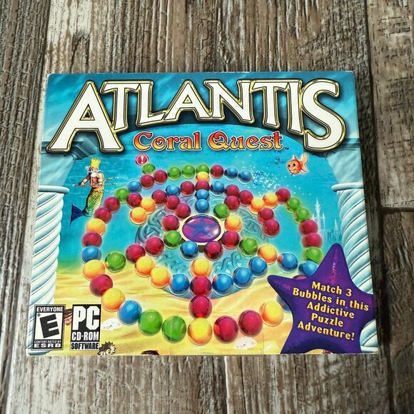Atlantis Coral Quest - PC GAME / CD-ROM - Picture 1 of 12